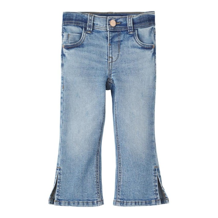 NAME IT MINI NMFPOLLY SKINNYBOOT SLIT JEANS 6110: Medium Blue Denim | Freewear NMFPOLLY SKINNYBOOT SLIT JEANS 6110: - www.freewear.nl - Freewear