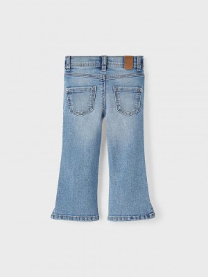 NAME IT MINI NMFPOLLY SKINNYBOOT SLIT JEANS 6110: Medium Blue Denim | Freewear NMFPOLLY SKINNYBOOT SLIT JEANS 6110: - www.freewear.nl - Freewear