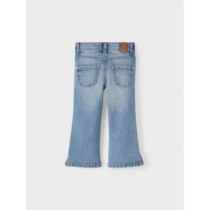 NAME IT MINI NMFPOLLY SKINNYBOOT SLIT JEANS 6110: Medium Blue Denim | Freewear NMFPOLLY SKINNYBOOT SLIT JEANS 6110: - www.freewear.nl - Freewear