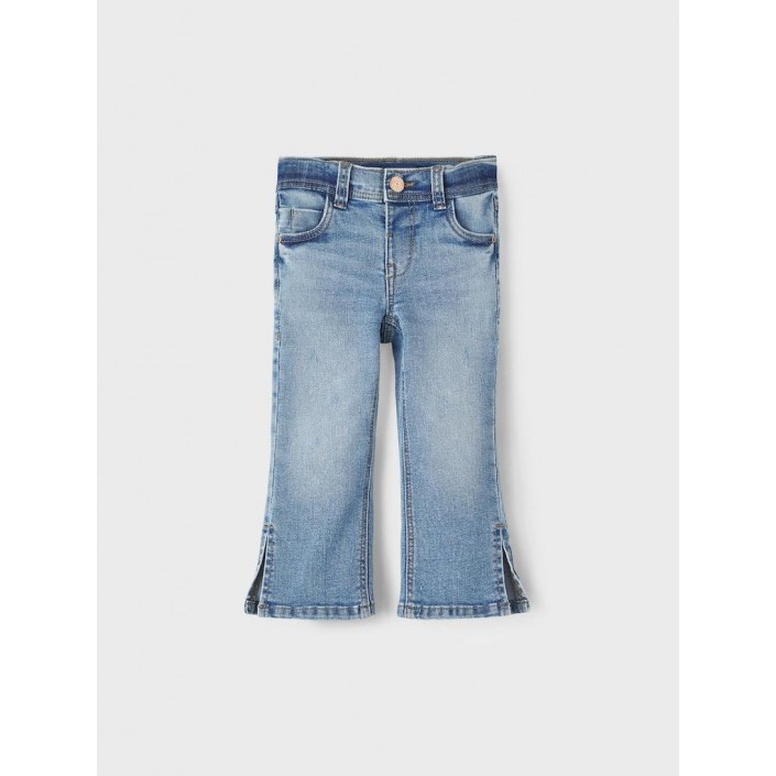 NAME IT MINI NMFPOLLY SKINNYBOOT SLIT JEANS 6110: Medium Blue Denim | Freewear NMFPOLLY SKINNYBOOT SLIT JEANS 6110: - www.freewear.nl - Freewear