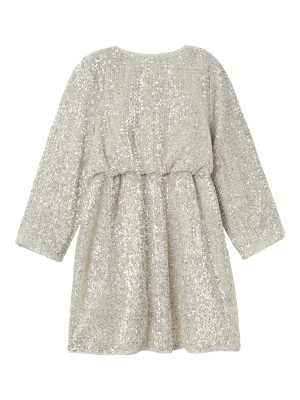 NAME IT KIDS NKFRANTELLA LS DRESS Frosted Almond | Freewear NKFRANTELLA LS DRESS - www.freewear.nl - Freewear