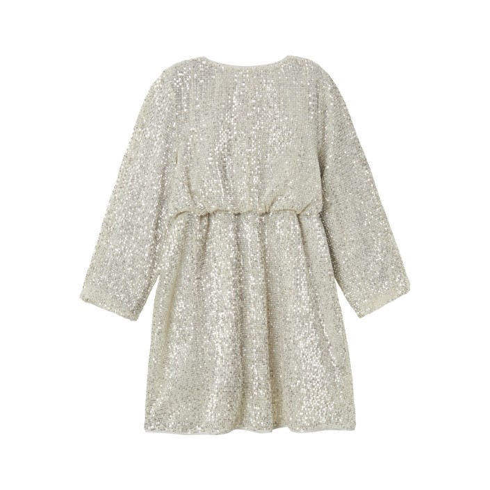 NAME IT KIDS NKFRANTELLA LS DRESS Frosted Almond | Freewear NKFRANTELLA LS DRESS - www.freewear.nl - Freewear