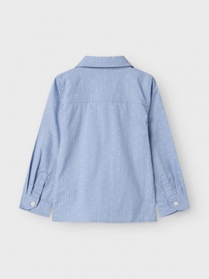 NAME IT MINI NMMRIZA SHIRT R Serenity | Freewear NMMRIZA SHIRT R - www.freewear.nl - Freewear