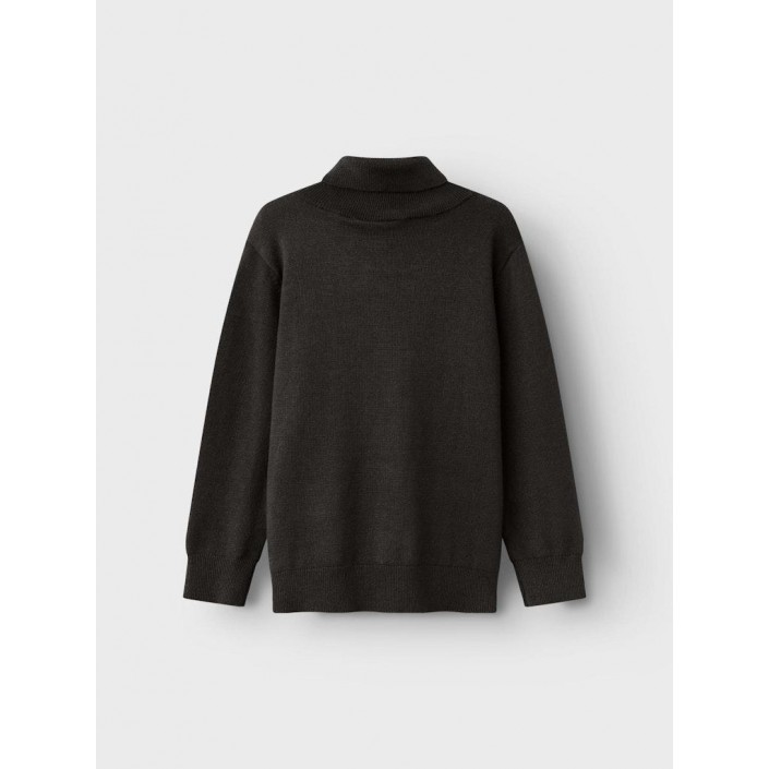 NAME IT MINI NMMROMIL LS ROLLNECK KNIT Black | Freewear NMMROMIL LS ROLLNECK KNIT - www.freewear.nl - Freewear