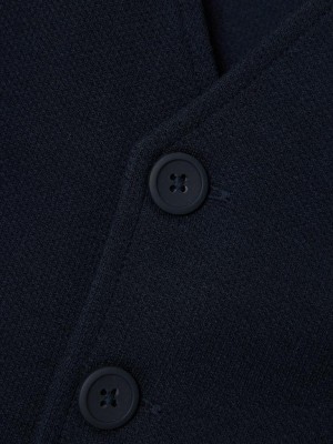 NAME IT MINI NMMROBINO VEST UNB Dark Sapphire | Freewear NMMROBINO VEST UNB - www.freewear.nl - Freewear
