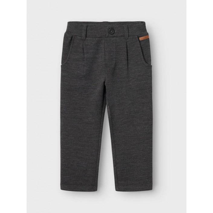 NAME IT MINI NMMROBINO SWEAT PANT UNB Dark Grey Melange | Freewear NMMROBINO SWEAT PANT UNB - www.freewear.nl - Freewear