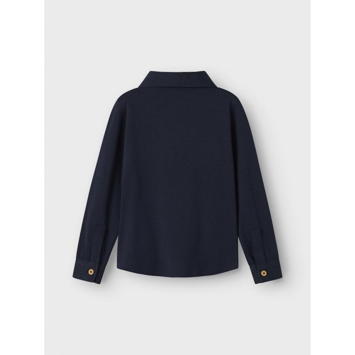 NAME IT MINI NMMRONALD LS JERSEY SHIRT Dark Sapphire | Freewear NMMRONALD LS JERSEY SHIRT - www.freewear.nl - Freewear