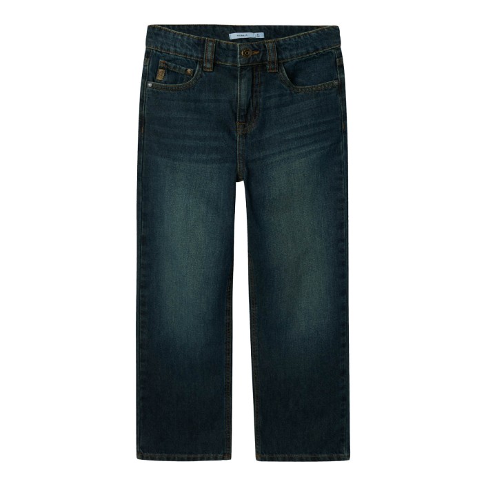 NAME IT KIDS NKMRYAN STRAIGHT JEANS 3418-BE NOOS Vintage Dark Blue Denim | Freewear NKMRYAN STRAIGHT JEANS 3418-BE NOOS - www.freewear.nl - Freewear