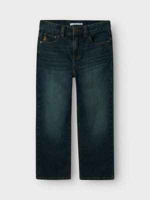NAME IT KIDS NKMRYAN STRAIGHT JEANS 3418-BE NOOS Vintage Dark Blue Denim | Freewear NKMRYAN STRAIGHT JEANS 3418-BE NOOS - www.freewear.nl - Freewear