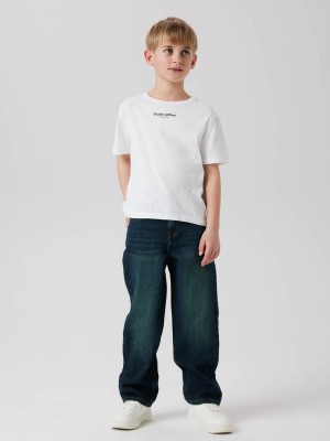 NAME IT KIDS NKMRYAN STRAIGHT JEANS 3418-BE NOOS Vintage Dark Blue Denim | Freewear NKMRYAN STRAIGHT JEANS 3418-BE NOOS - www.freewear.nl - Freewear