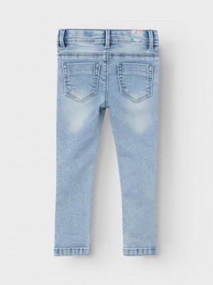 NAME IT MINI NMFPOLLY SKINNY JEANS 1842-TH NOOS Light Blue Denim | Freewear NMFPOLLY SKINNY JEANS 1842-TH NOOS - www.freewear.nl - Freewear