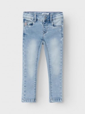 NAME IT MINI NMFPOLLY SKINNY JEANS 1842-TH NOOS Light Blue Denim | Freewear NMFPOLLY SKINNY JEANS 1842-TH NOOS - www.freewear.nl - Freewear