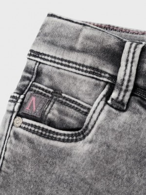 NAME IT MINI NMFPOLLY SKINNY JEANS 1842-TH NOOS Light Grey Denim | Freewear NMFPOLLY SKINNY JEANS 1842-TH NOOS - www.freewear.nl - Freewear