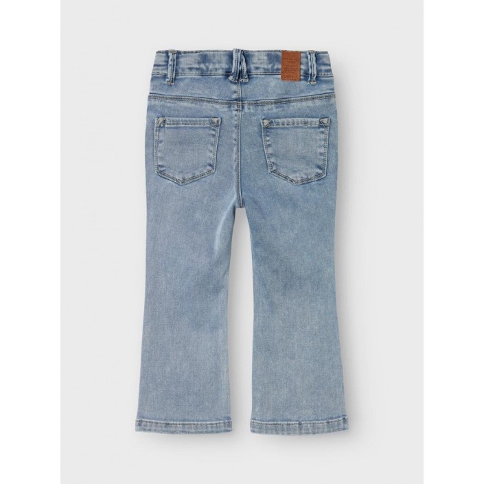 NAME IT MINI NMFSALLI BOOTCUT JEANS 8292-TO NOOS Light Blue Bleached Denim | Freewear NMFSALLI BOOTCUT JEANS 8292-TO NOOS - www.freewear.nl - Freewear