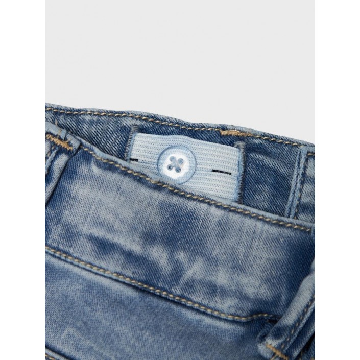 NAME IT MINI NMFSALLI BOOTCUT JEANS 8292-TO NOOS Light Blue Bleached Denim | Freewear NMFSALLI BOOTCUT JEANS 8292-TO NOOS - www.freewear.nl - Freewear