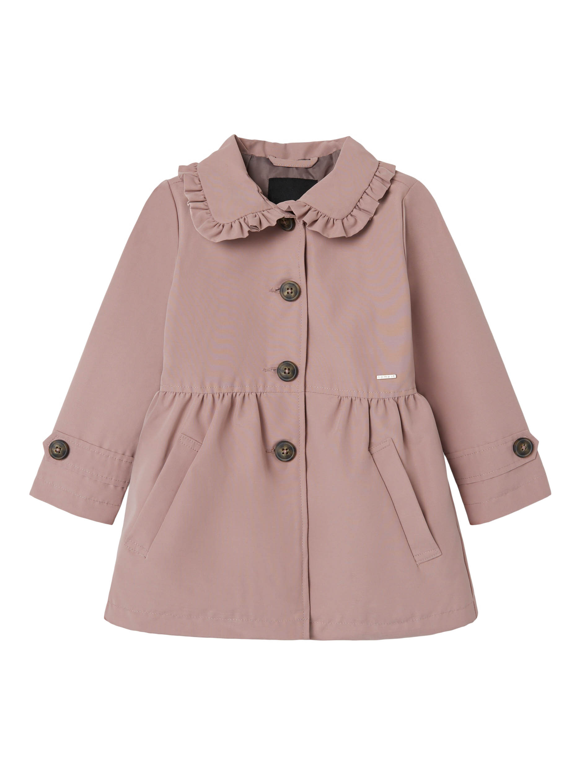 NAME IT NMFMADELIN TRENCH COAT1 Meisjes Jas - Maat 98