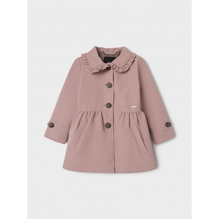 NAME IT MINI NMFMADELIN TRENCH COAT1 Deauville Mauve | Freewear NMFMADELIN TRENCH COAT1 - www.freewear.nl - Freewear