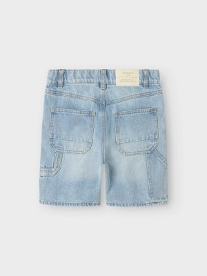 NAME IT KIDS NKMRYAN ST DNM L SHORTS 4525-IM F Light Blue Denim | Freewear NKMRYAN ST DNM L SHORTS 4525-IM F - www.freewear.nl - Freewear