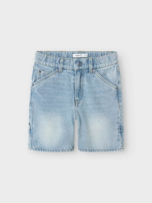 NAME IT KIDS NKMRYAN ST DNM L SHORTS 4525-IM F Light Blue Denim | Freewear NKMRYAN ST DNM L SHORTS 4525-IM F - www.freewear.nl - Freewear