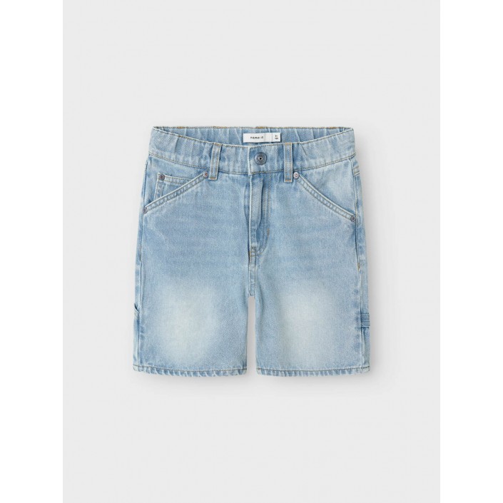 NAME IT KIDS NKMRYAN ST DNM L SHORTS 4525-IM F Light Blue Denim | Freewear NKMRYAN ST DNM L SHORTS 4525-IM F - www.freewear.nl - Freewear