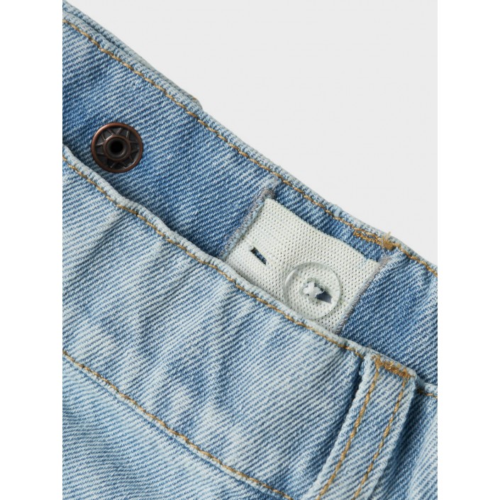 NAME IT KIDS NKMRYAN ST DNM L SHORTS 4525-IM F Light Blue Denim | Freewear NKMRYAN ST DNM L SHORTS 4525-IM F - www.freewear.nl - Freewear