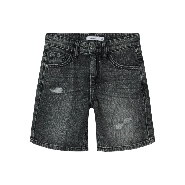 NAME IT KIDS NKMSILAS LOOSE DNM L SHORTS 7998-BE: Dark Grey Denim | Freewear NKMSILAS LOOSE DNM L SHORTS 7998-BE: - www.freewear.nl - Freewear