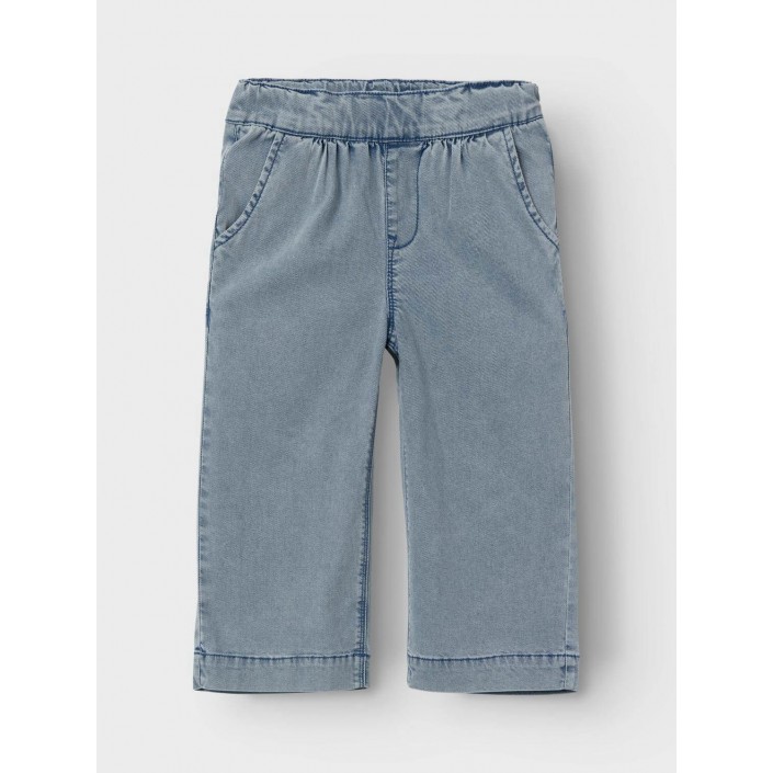 NAME IT MINI NMFBELLA WIDE JEANS 1544-YB F Light Blue Denim | Freewear NMFBELLA WIDE JEANS 1544-YB F - www.freewear.nl - Freewear