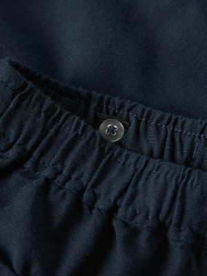 NAME IT MINI NMMFAHER SHORTS F Navy Blazer | Freewear NMMFAHER SHORTS F - www.freewear.nl - Freewear