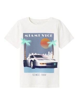 NAME IT KIDS NKMMANK MIAMIVICE SS TOP BOX BFU Jet Stream | Freewear NKMMANK MIAMIVICE SS TOP BOX BFU - www.freewear.nl - Freewear