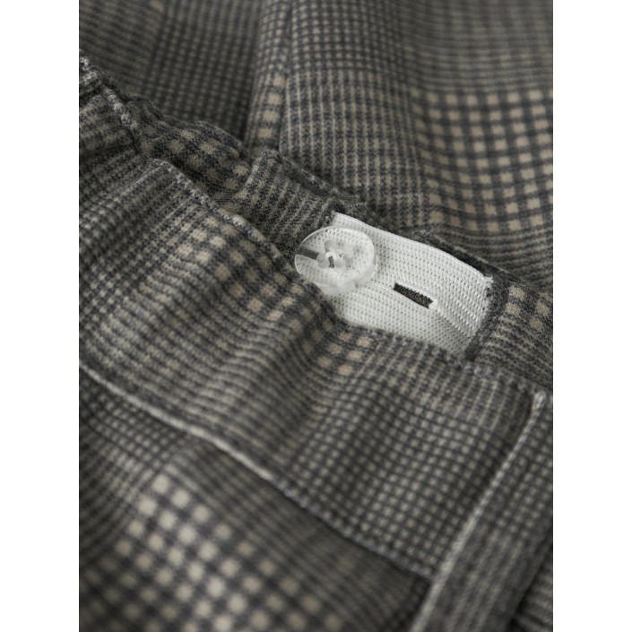 NAME IT MINI NMMSILAS COMFORT PANT 1152-GS F Black/CHECKS | Freewear NMMSILAS COMFORT PANT 1152-GS F - www.freewear.nl - Freewear