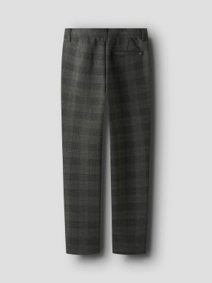 NAME IT KIDS NKMSILAS COMFORT PANT 1152-GS Dark Grey Melange/CHECKS | Freewear NKMSILAS COMFORT PANT 1152-GS - www.freewear.nl - Freewear