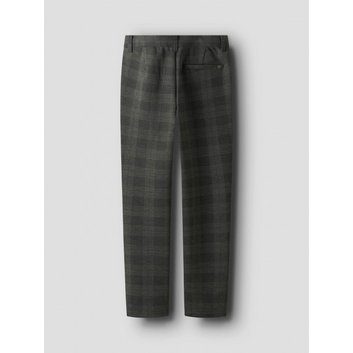 NAME IT KIDS NKMSILAS COMFORT PANT 1152-GS Dark Grey Melange/CHECKS | Freewear NKMSILAS COMFORT PANT 1152-GS - www.freewear.nl - Freewear