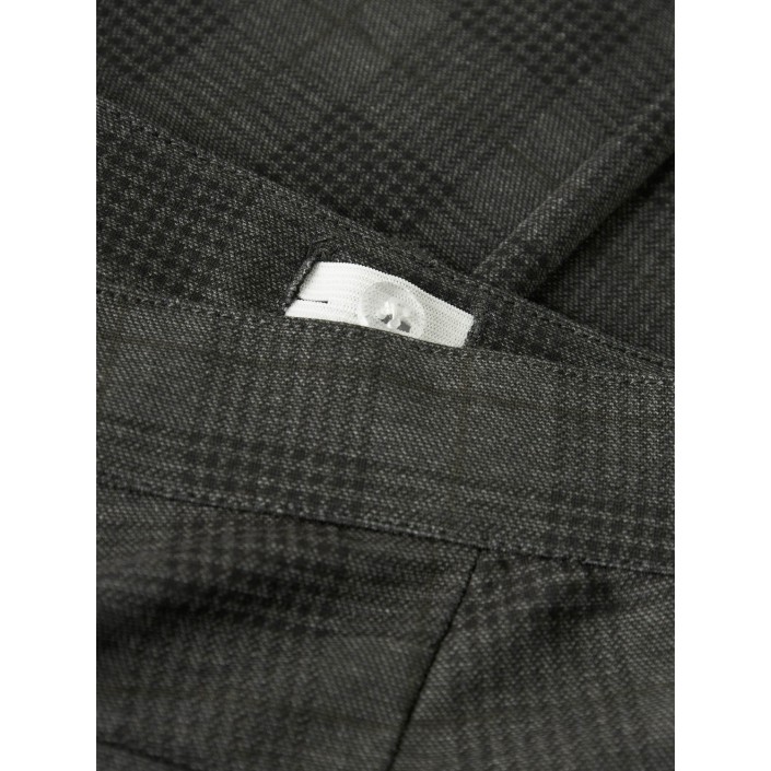 NAME IT KIDS NKMSILAS COMFORT PANT 1152-GS Dark Grey Melange/CHECKS | Freewear NKMSILAS COMFORT PANT 1152-GS - www.freewear.nl - Freewear