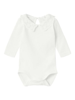 Name It NBFFEGONIA LS BODY Bright White | Freewear NBFFEGONIA LS BODY - www.freewear.nl - Freewear