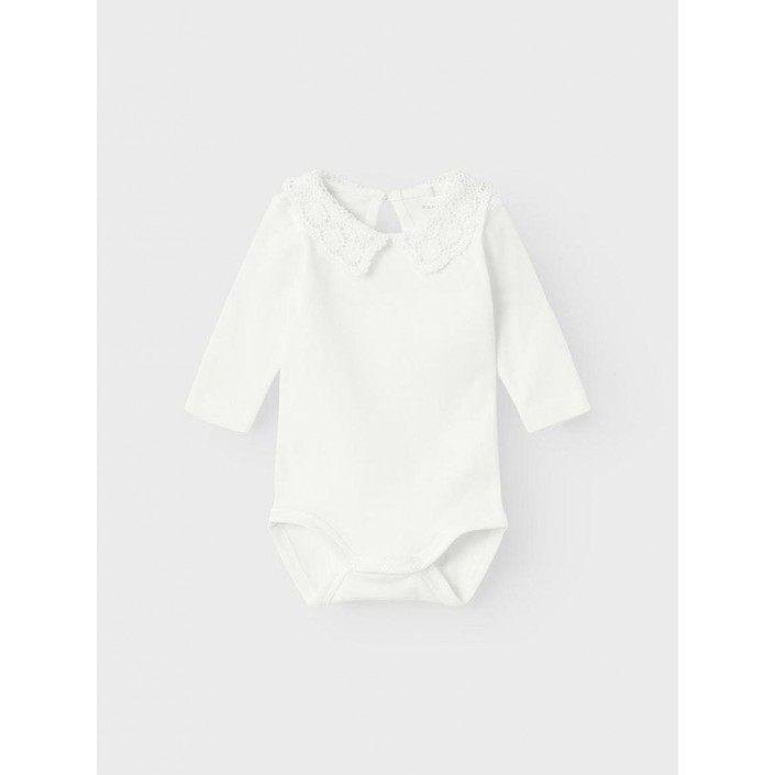 Name It NBFFEGONIA LS BODY Bright White | Freewear NBFFEGONIA LS BODY - www.freewear.nl - Freewear