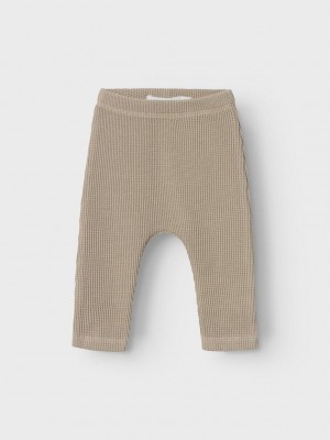 Name It NBNWAFFE LEGGING NOOS Pure Cashmere | Freewear NBNWAFFE LEGGING NOOS - www.freewear.nl - Freewear