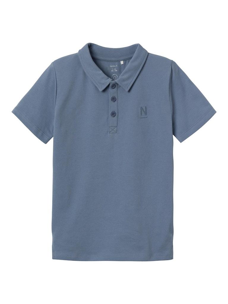 NAME IT NKMFVALDE SS POLO TOP Jongens Poloshirt - Maat 122/128