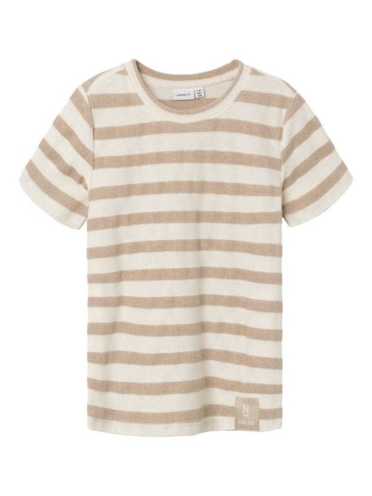 Name It Boy-T-shirt--Beige-Maat 134/140