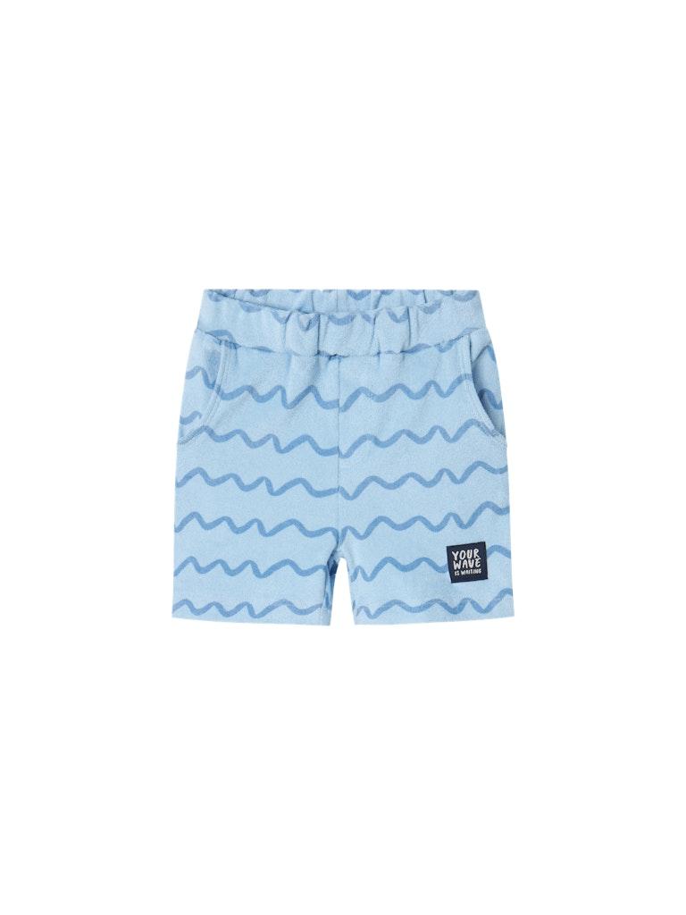 Name it bermuda jongens - blauw - NMMfelo - maat 104