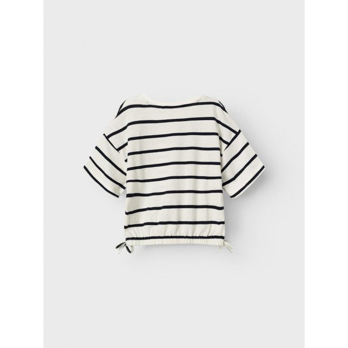 NAME IT KIDS NKFFUNION SS CROPPED BOXY TOP Jet Stream/DARK SAPPHIRE | Freewear NKFFUNION SS CROPPED BOXY TOP - www.freewear.nl - Freewear