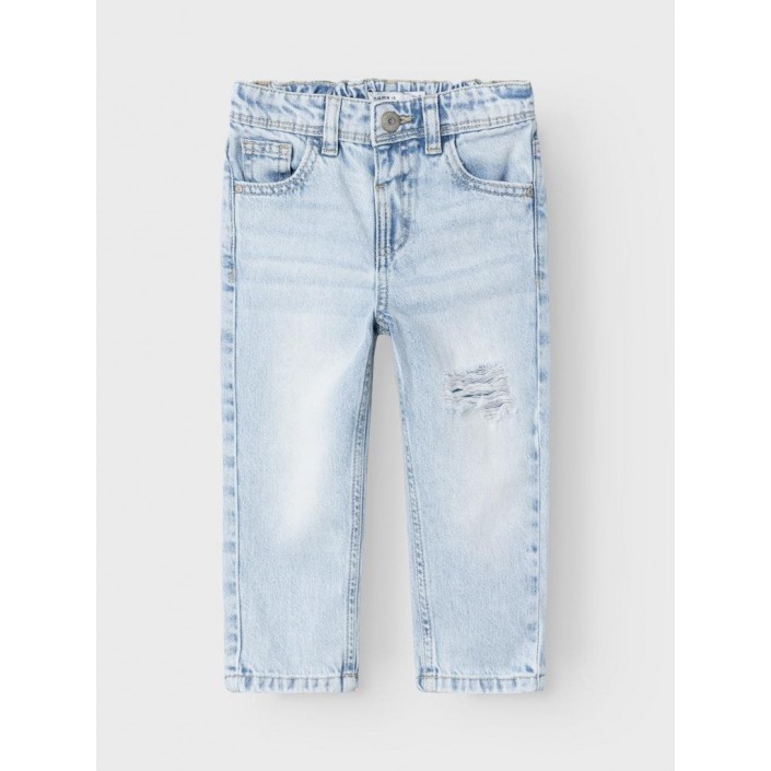 NAME IT MINI NMMSILAS TAPERED JEANS 5790-BE H Light Blue Denim | Freewear NMMSILAS TAPERED JEANS 5790-BE H - www.freewear.nl - Freewear