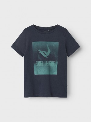 NAME IT KIDS NKMJALMO SS TOP India Ink | Freewear NKMJALMO SS TOP - www.freewear.nl - Freewear