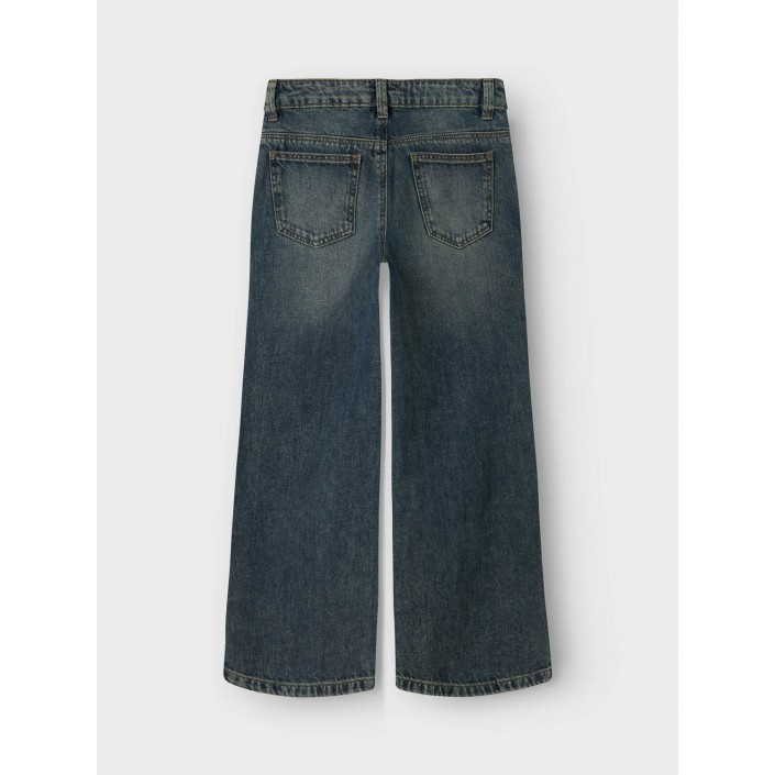 NAME IT KIDS NKFROSE WIDE JEANS 5529-BE NOOS Vintage Dark Blue Denim | Freewear NKFROSE WIDE JEANS 5529-BE NOOS - www.freewear.nl - Freewear