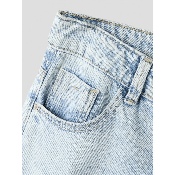 NAME IT KIDS NKFROSE WIDE JEANS 5529-BE NOOS Light Blue Denim | Freewear NKFROSE WIDE JEANS 5529-BE NOOS - www.freewear.nl - Freewear