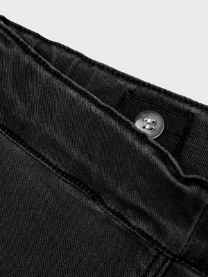 NAME IT MINI NMFBELLA WIDE JEANS 6485-TO NOOS Black Denim | Freewear NMFBELLA WIDE JEANS 6485-TO NOOS - www.freewear.nl - Freewear
