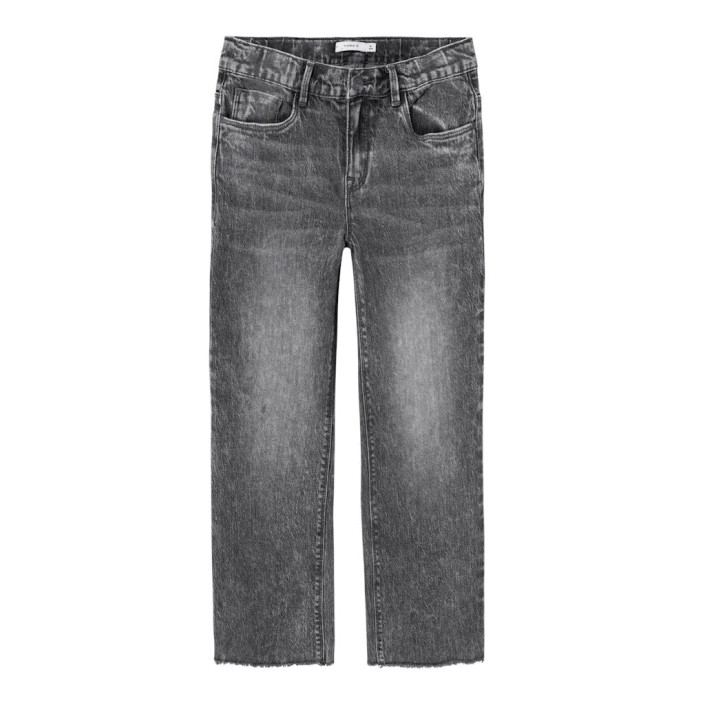 NAME IT KIDS NKFROSE WIDE JEANS 9417-TK NOOS Dark Grey Denim | Freewear NKFROSE WIDE JEANS 9417-TK NOOS - www.freewear.nl - Freewear