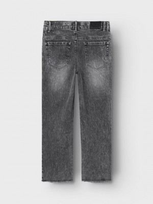 NAME IT KIDS NKFROSE WIDE JEANS 9417-TK NOOS Dark Grey Denim | Freewear NKFROSE WIDE JEANS 9417-TK NOOS - www.freewear.nl - Freewear