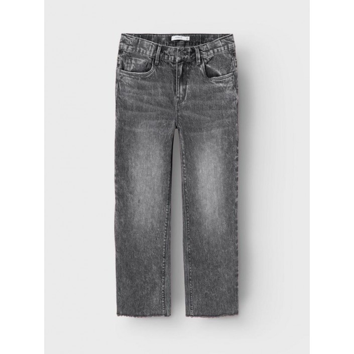 NAME IT KIDS NKFROSE WIDE JEANS 9417-TK NOOS Dark Grey Denim | Freewear NKFROSE WIDE JEANS 9417-TK NOOS - www.freewear.nl - Freewear