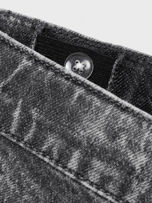 NAME IT KIDS NKFROSE WIDE JEANS 9417-TK NOOS Dark Grey Denim | Freewear NKFROSE WIDE JEANS 9417-TK NOOS - www.freewear.nl - Freewear