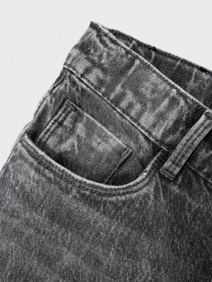 NAME IT KIDS NKFROSE WIDE JEANS 9417-TK NOOS Dark Grey Denim | Freewear NKFROSE WIDE JEANS 9417-TK NOOS - www.freewear.nl - Freewear